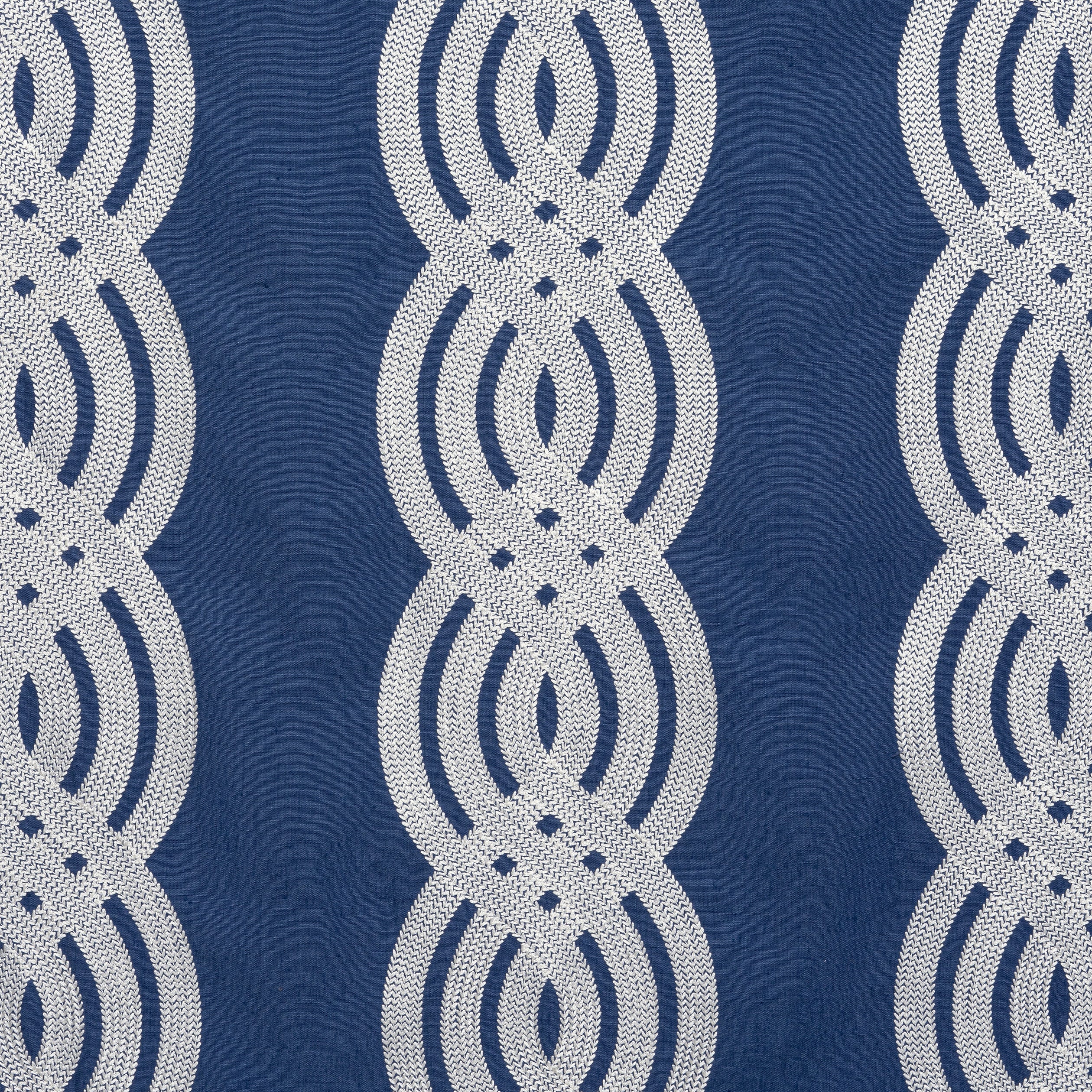 BRAID EMBROIDERY - Navy
