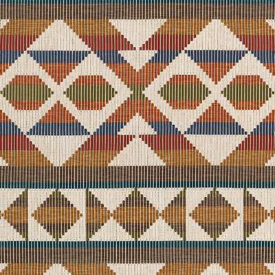 BERBER BLANKET - Ochre and Brown