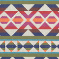 BERBER BLANKET - Fuchsia and Navy