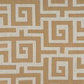 TULUM APPLIQUE - Wheat on Natural