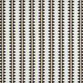 RENO STRIPE EMBROIDERY - Black