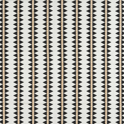 RENO STRIPE EMBROIDERY - Black