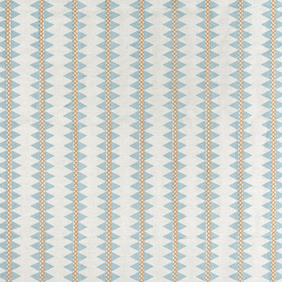 RENO STRIPE EMBROIDERY - Spa Blue