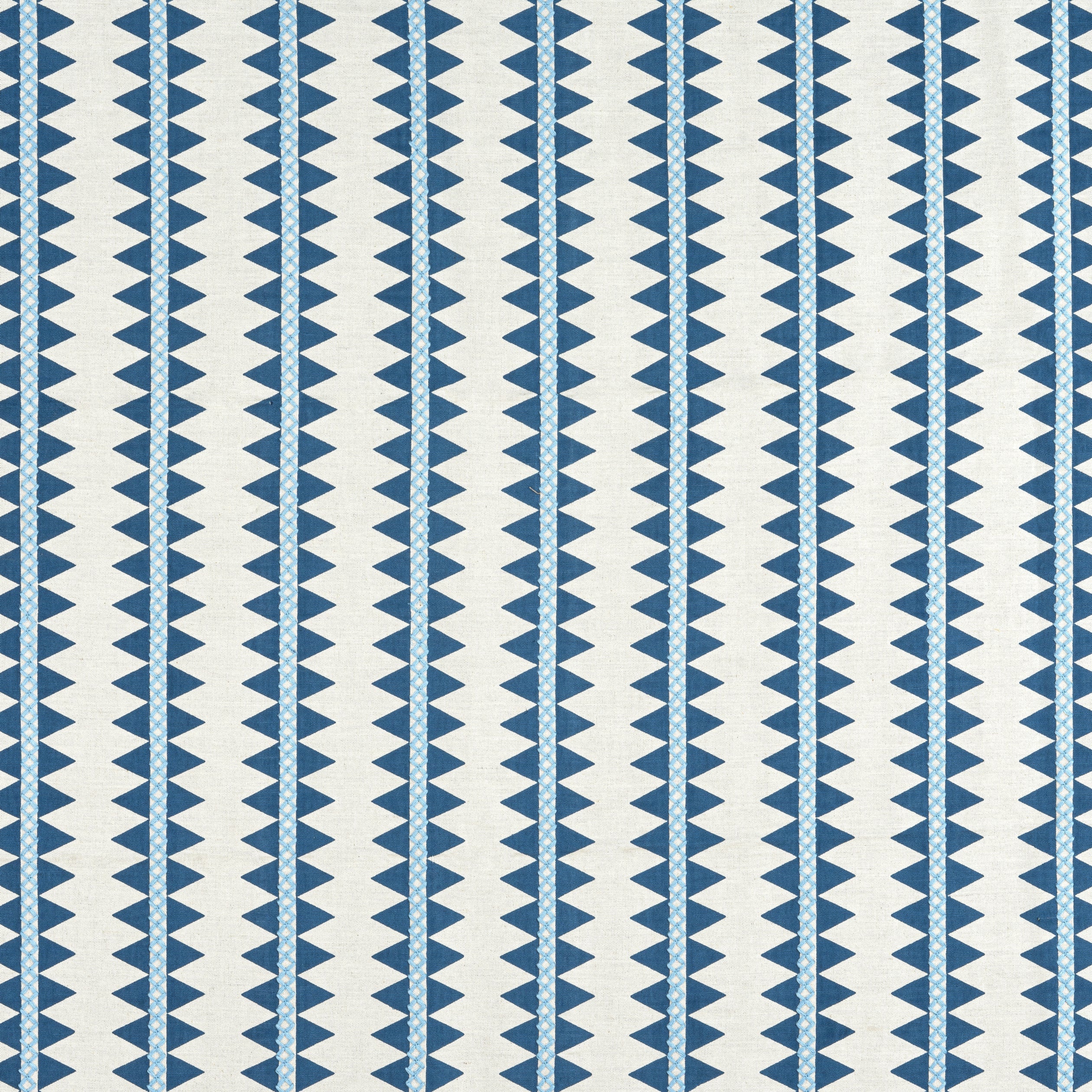 RENO STRIPE EMBROIDERY - Navy