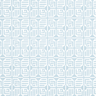 LABYRINTH VELVET - Spa Blue
