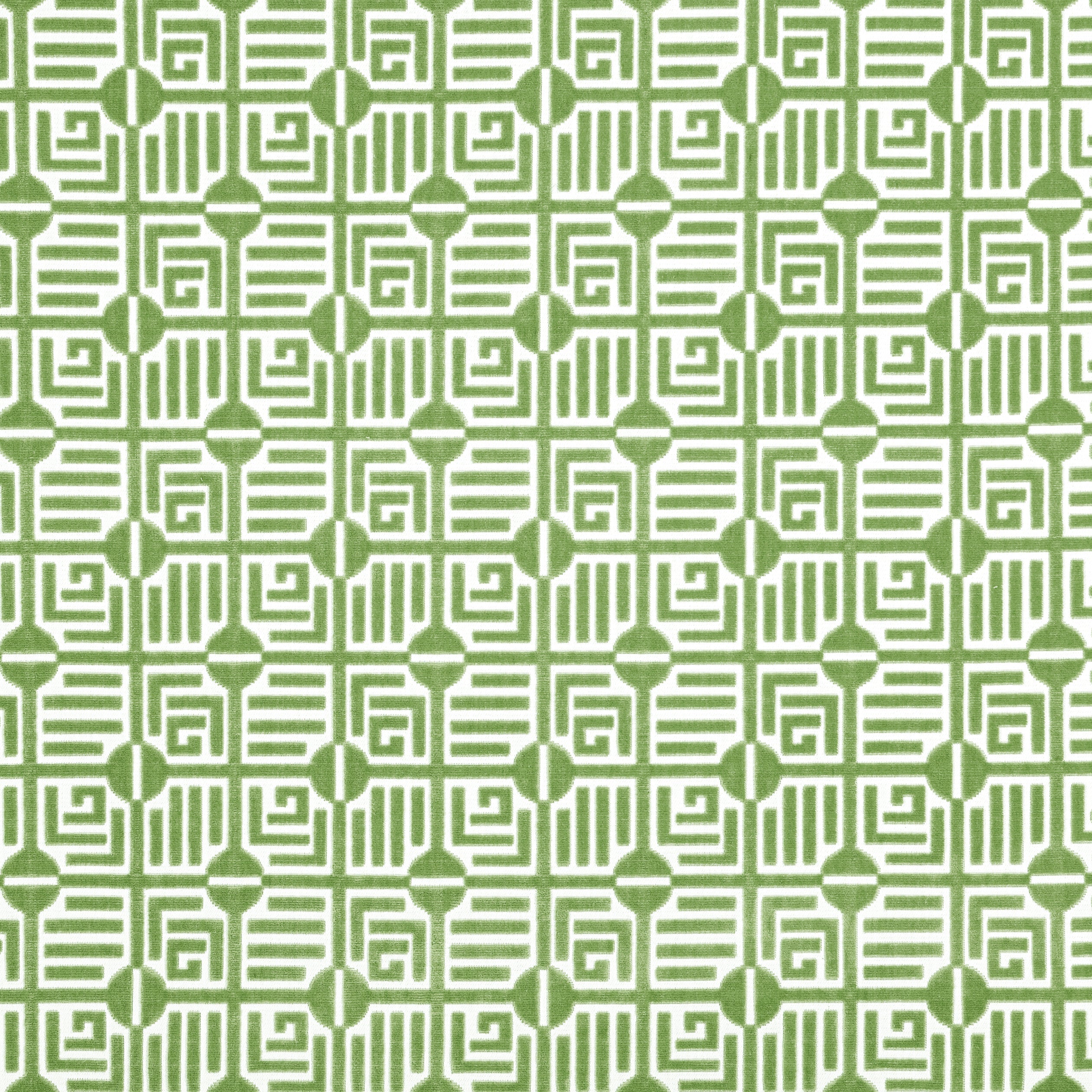 LABYRINTH VELVET - Emerald