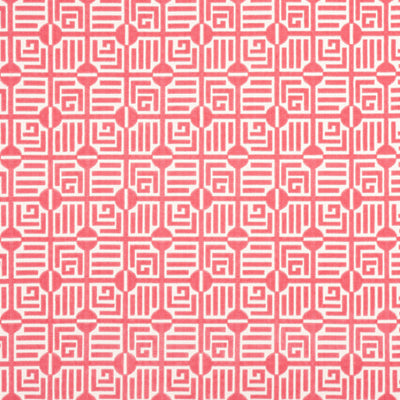LABYRINTH VELVET - Coral