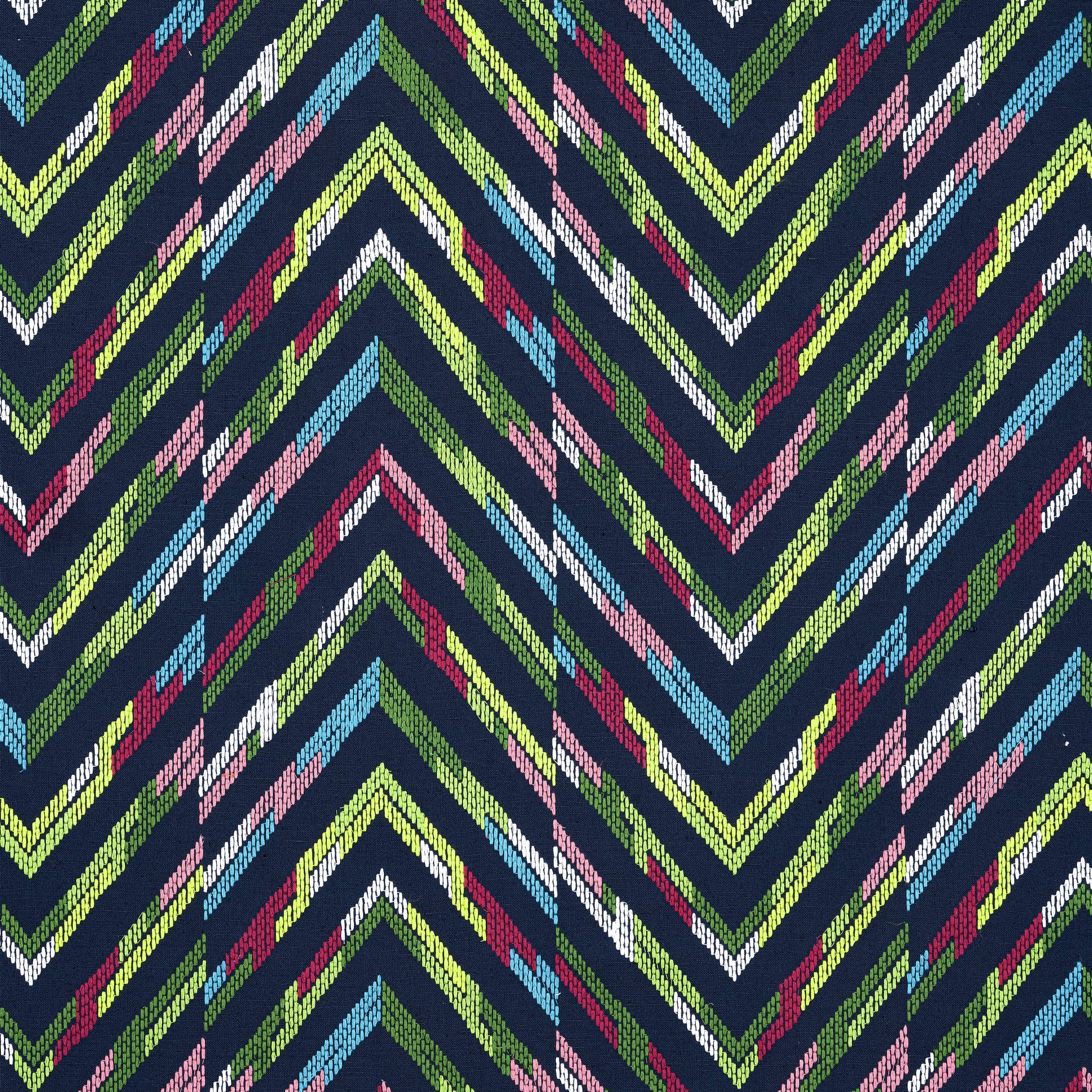 HAMILTON EMBROIDERY - Navy