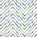 HAMILTON EMBROIDERY - Blue and Yellow