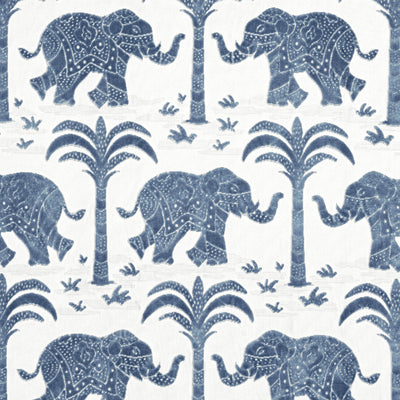 ELEPHANT VELVET - Navy