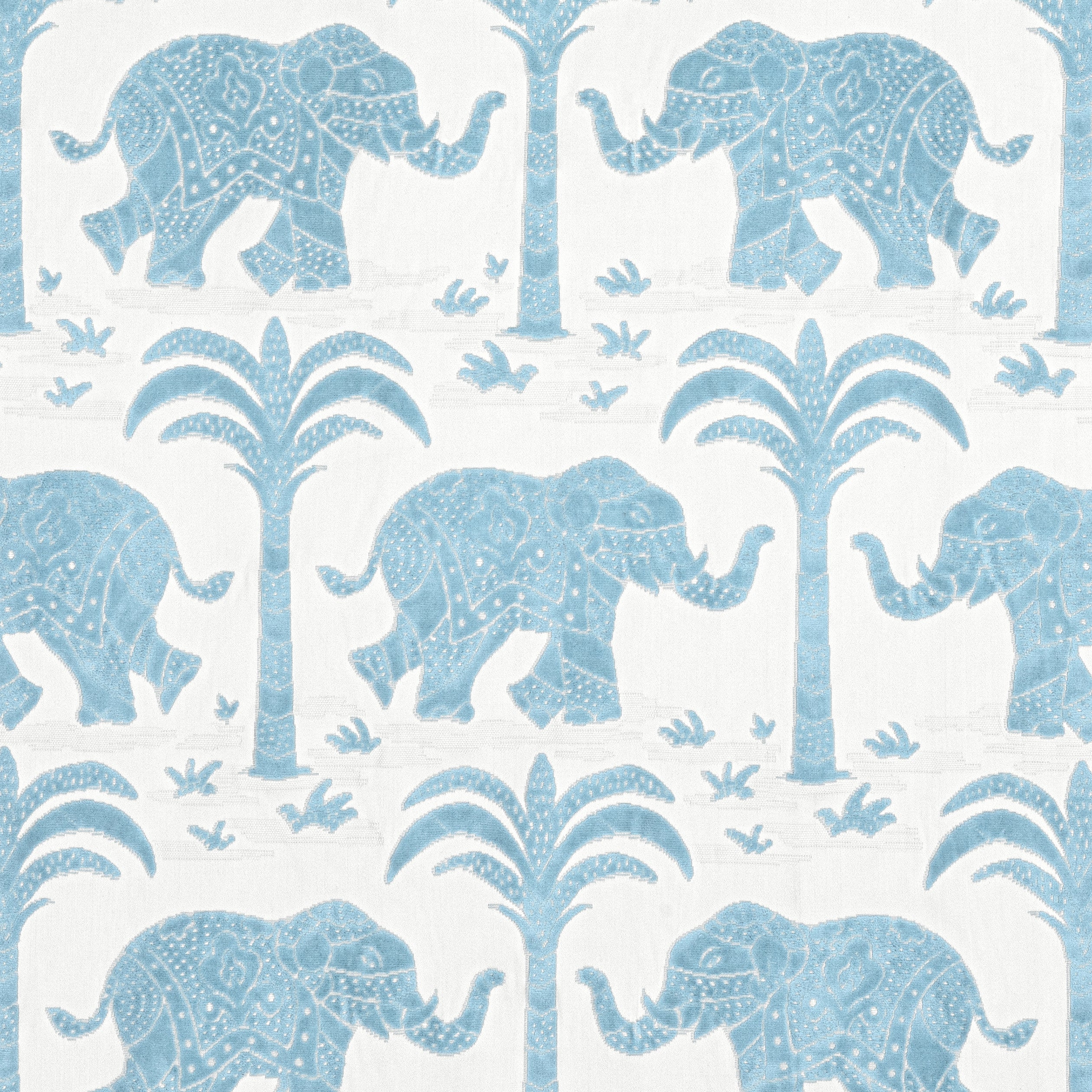 ELEPHANT VELVET - French Blue