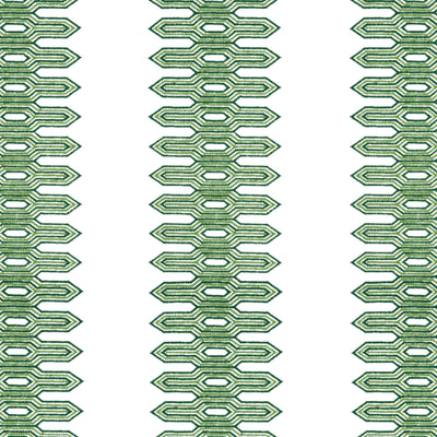 NOLA STRIPE EMBROIDERY - Green