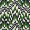 RHYTHM VELVET - Emerald and Navy