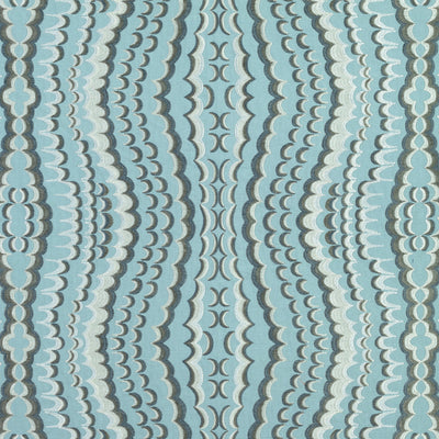 EBRU EMBROIDERY - Aqua