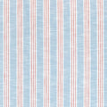 SOUTHPORT STRIPE - Sky and Red