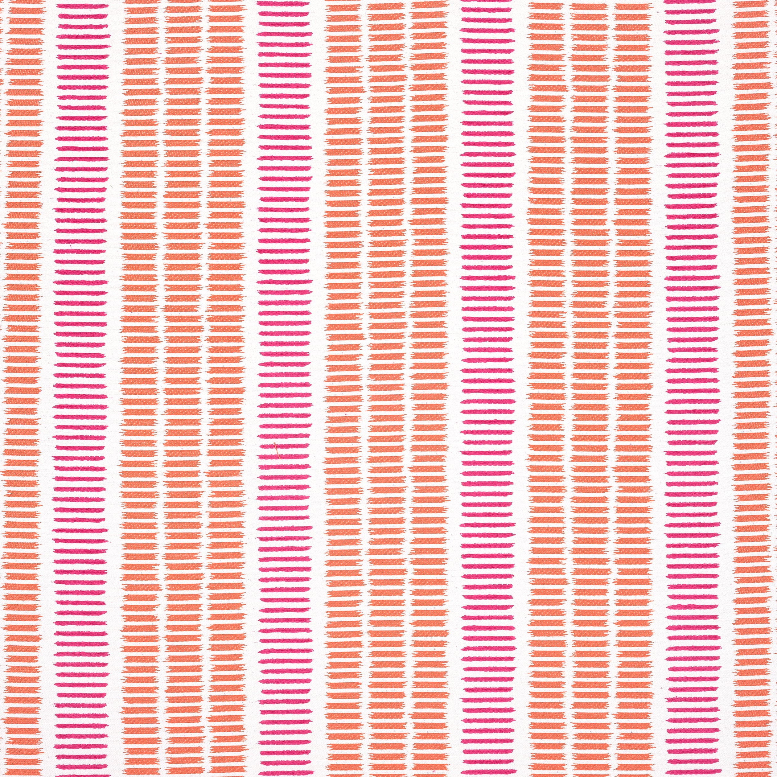 TOPSAIL STRIPE - Coral and Peony
