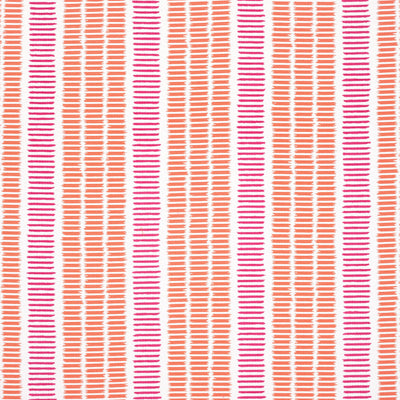 TOPSAIL STRIPE - Coral and Peony