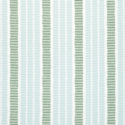 TOPSAIL STRIPE - Seafoam and Kelly Green