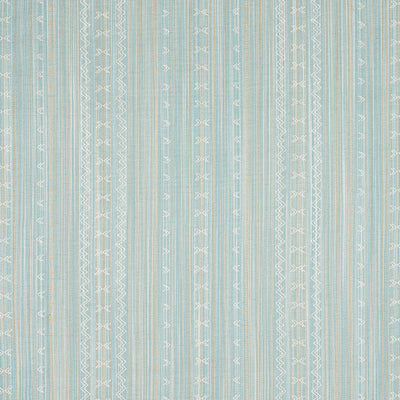 CHARTER STRIPE EMBROIDERY - Seaglass