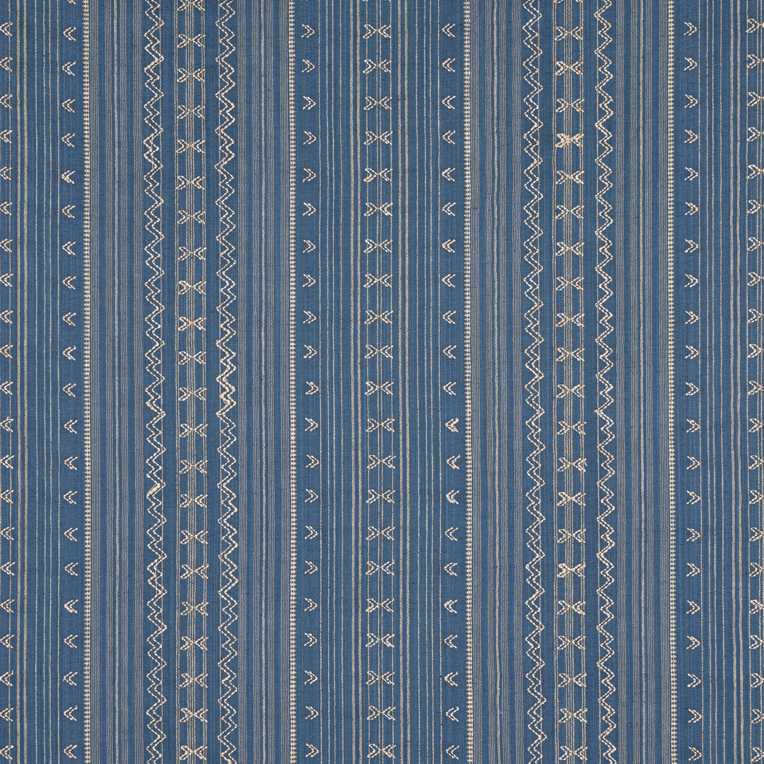 CHARTER STRIPE EMBROIDERY - Navy