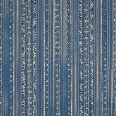 CHARTER STRIPE EMBROIDERY - Navy