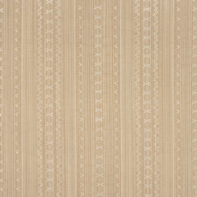 CHARTER STRIPE EMBROIDERY - Camel