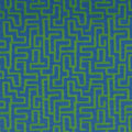 TERRACE LANE - Blue and Green