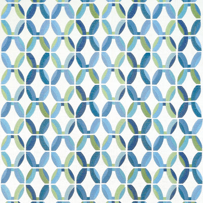 PASSAGEWAY EMBROIDERY - Blue and Green