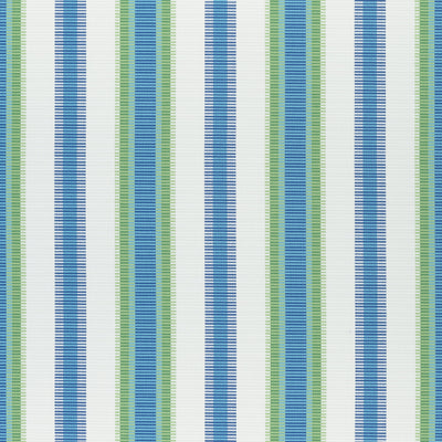 SAMBA STRIPE - Royal Blue and Green