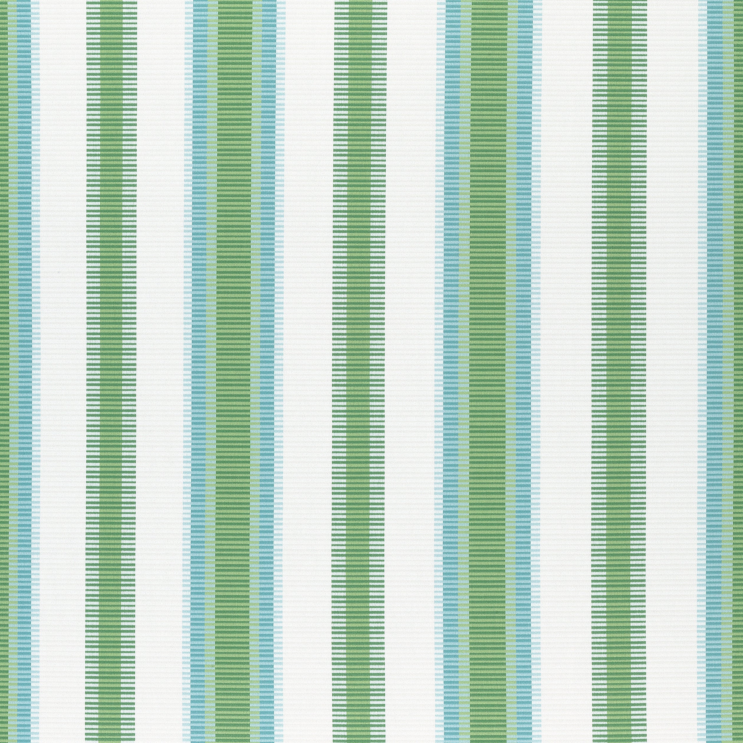 SAMBA STRIPE - Kelly Green and Pool