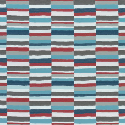 CARNIVALE - Teal and Cranberry