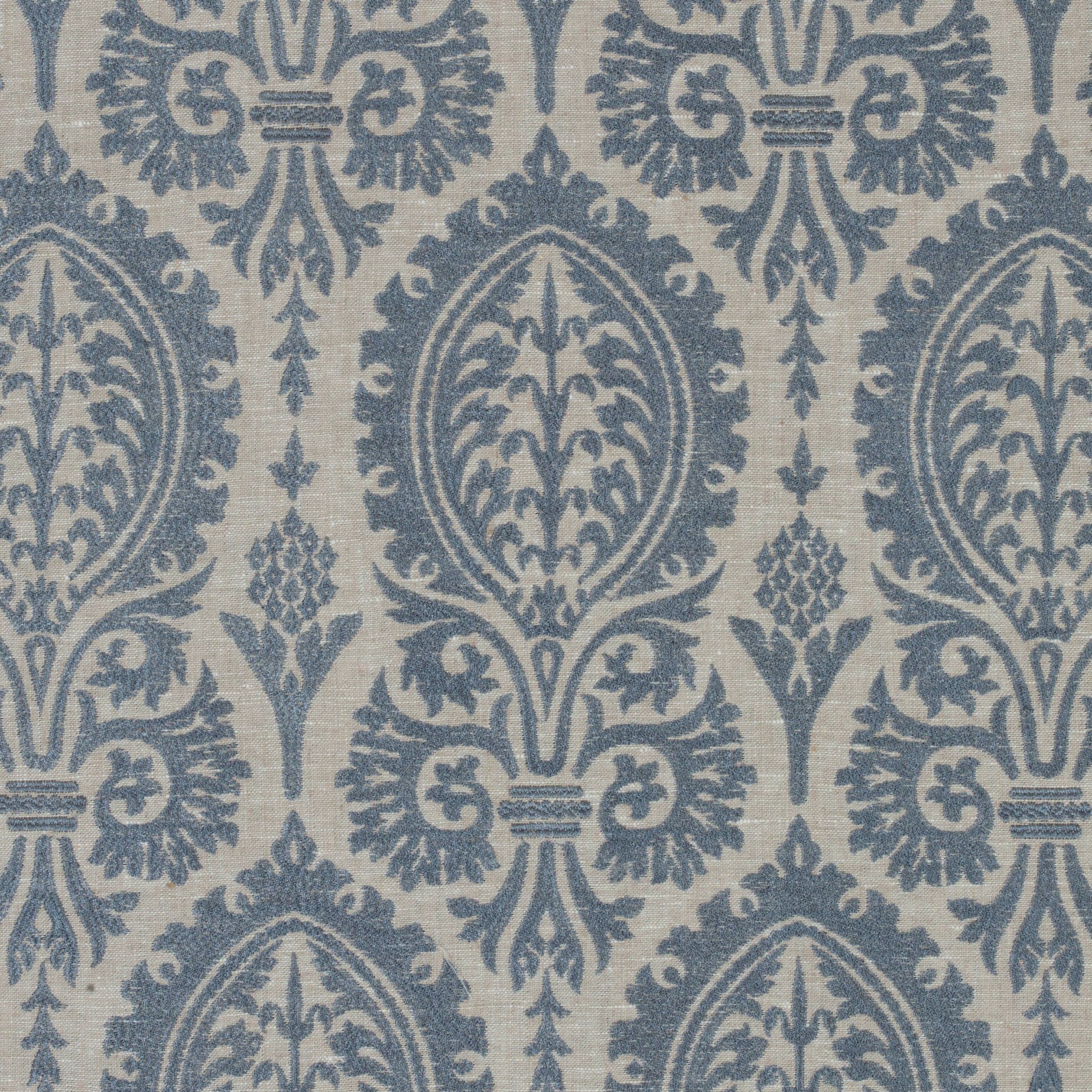 SIR THOMAS EMBROIDERY - Slate Blue