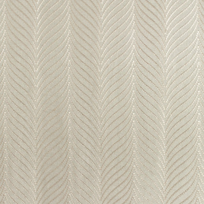CLAYTON HERRINGBONE EMBROIDERY - Natural