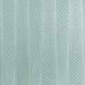 CLAYTON HERRINGBONE EMBROIDERY - Robin's Egg