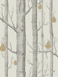 Woods & Pears Soot & Metallic Gold on Stone