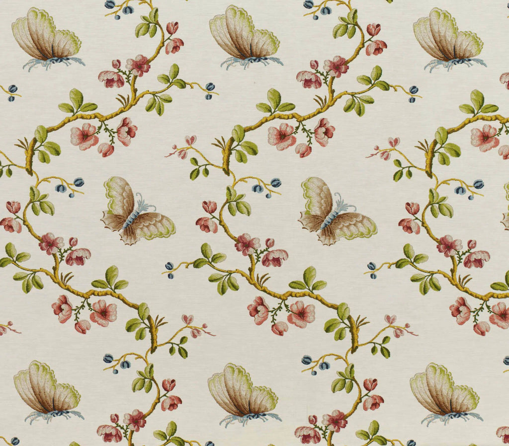 Wallpaper papillons Corail - Dessins Signatures