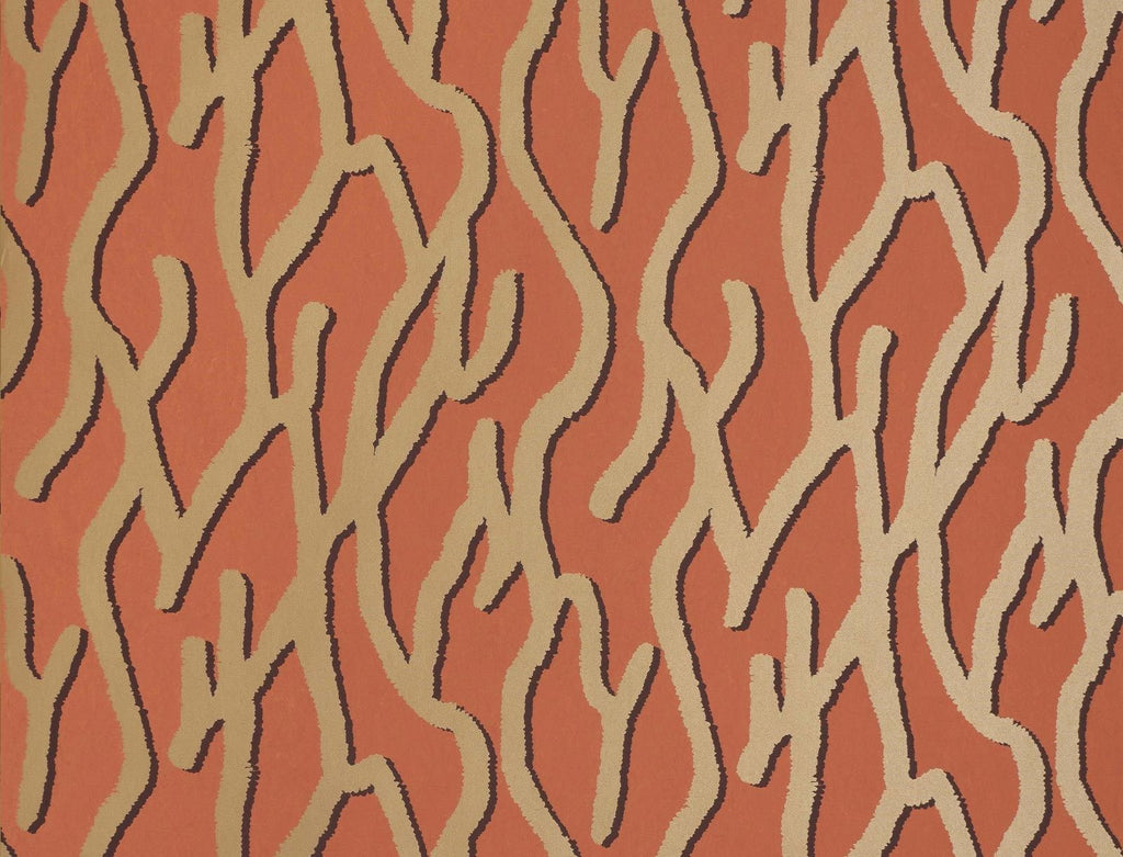 PACIFIC CORAL WALLPAPER (Duquette's Dawnridge Wallcovering)