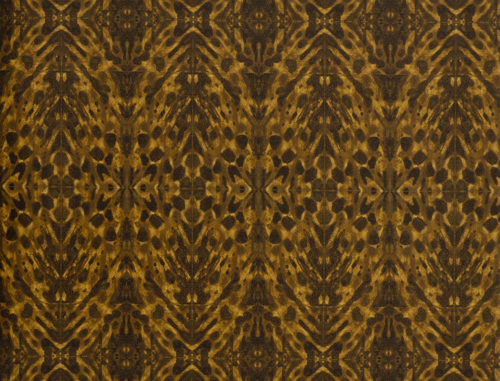 TORTOISESHELL WALLPAPER (Duquette's Dawnridge Wallcovering)