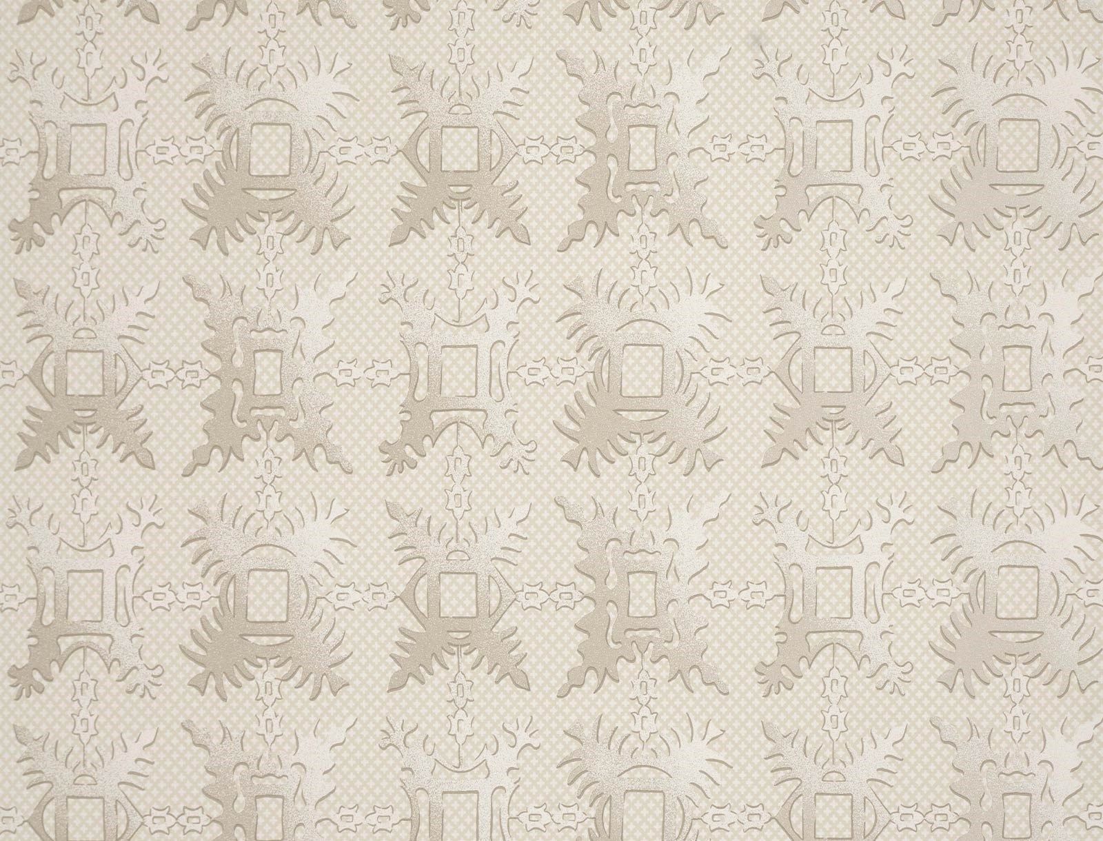 SNOWFLAKE WALLPAPER (Duquette's Dawnridge Wallcovering)