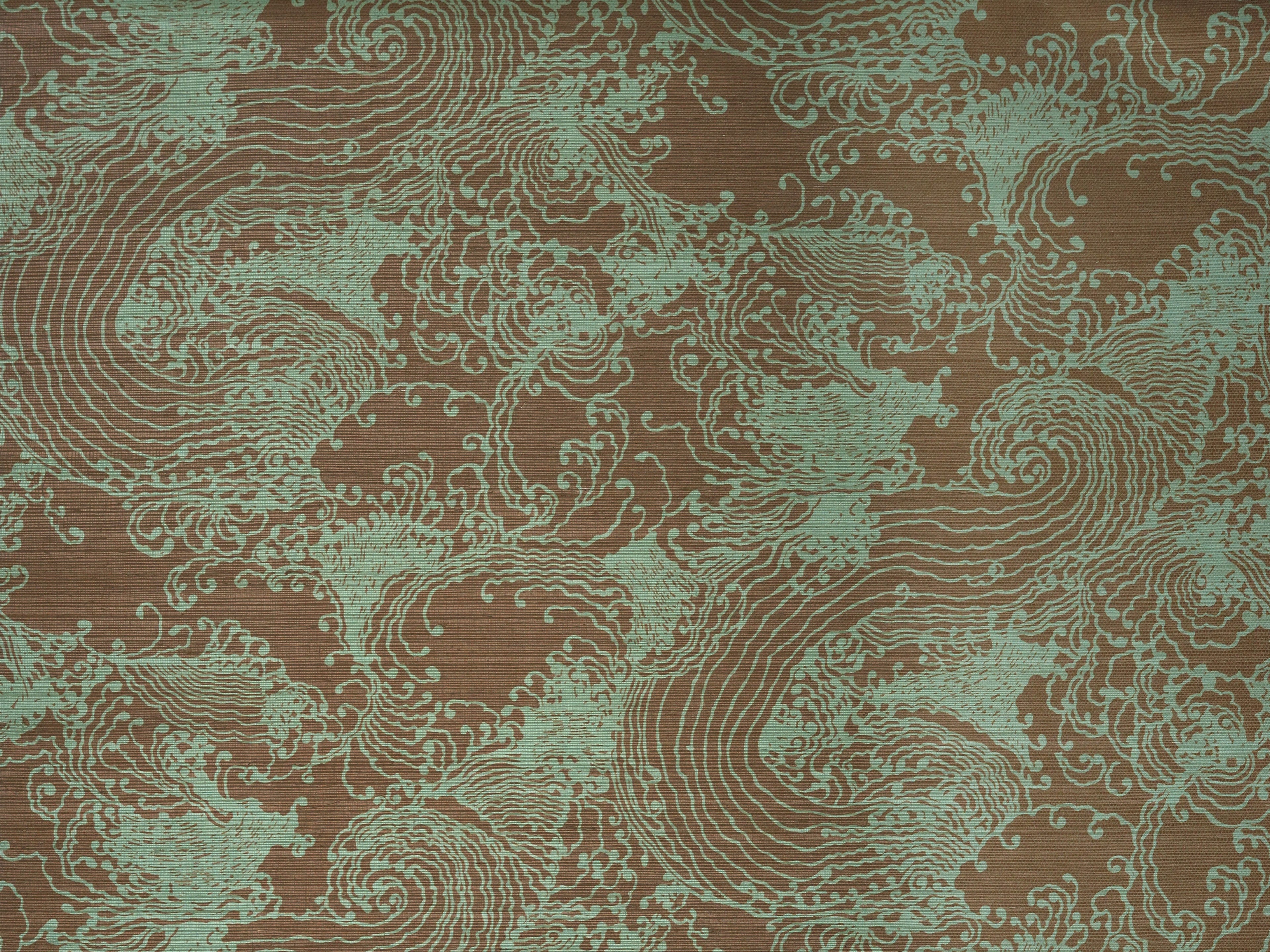 FLOWING WAVES WALLCOVERING (ORIENTAL ODYSSEY WALLCOVERINGS)