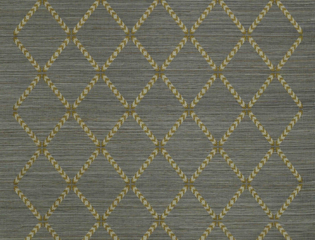 IKAT TRELLIS WALLPAPER (Embellished Wallcovering)