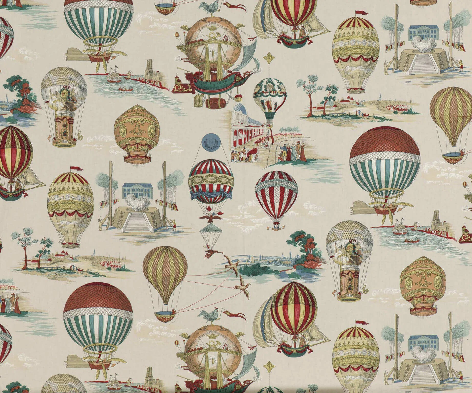 Les aeronefs Multicolore - Les Dessins 2