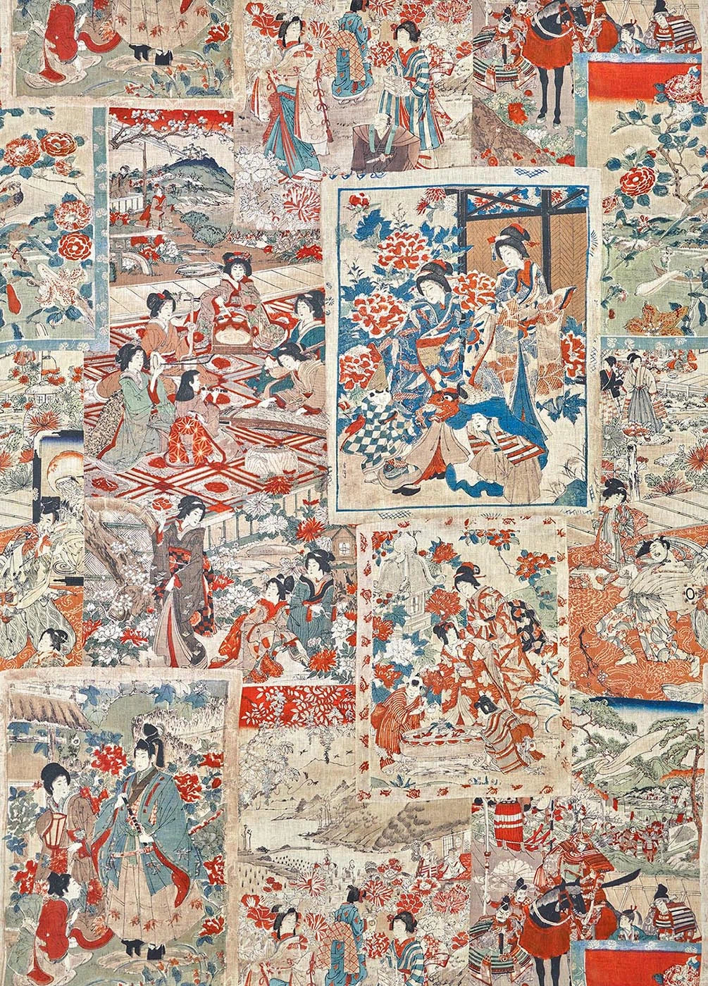 Ukiyoe Original - Soleil Levant