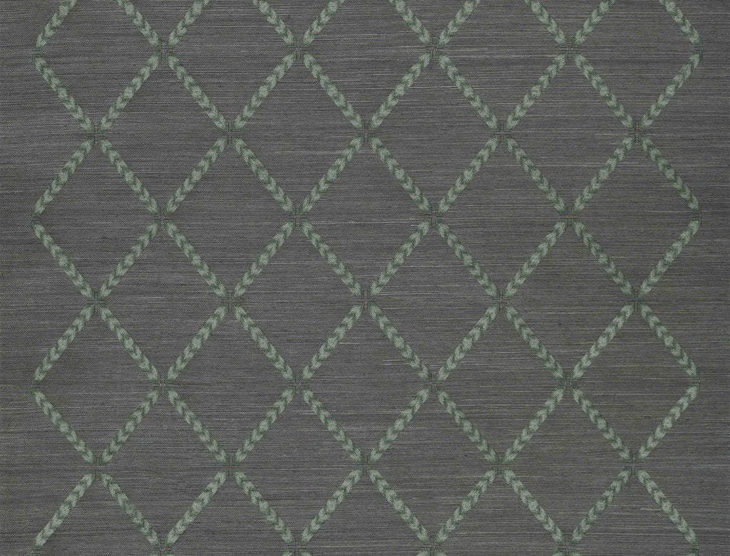 IKAT TRELLIS WALLPAPER (Embellished Wallcovering)