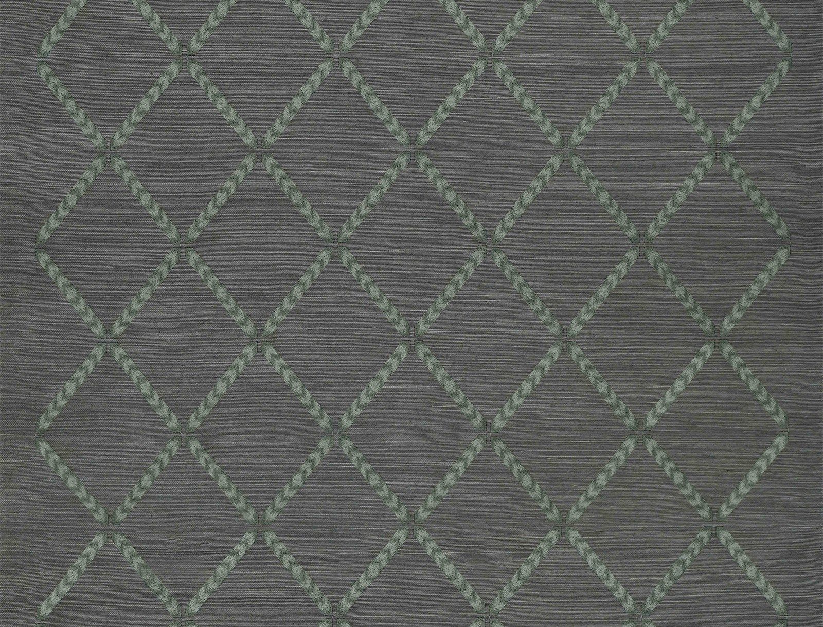 IKAT TRELLIS WALLPAPER (Embellished Wallcovering)