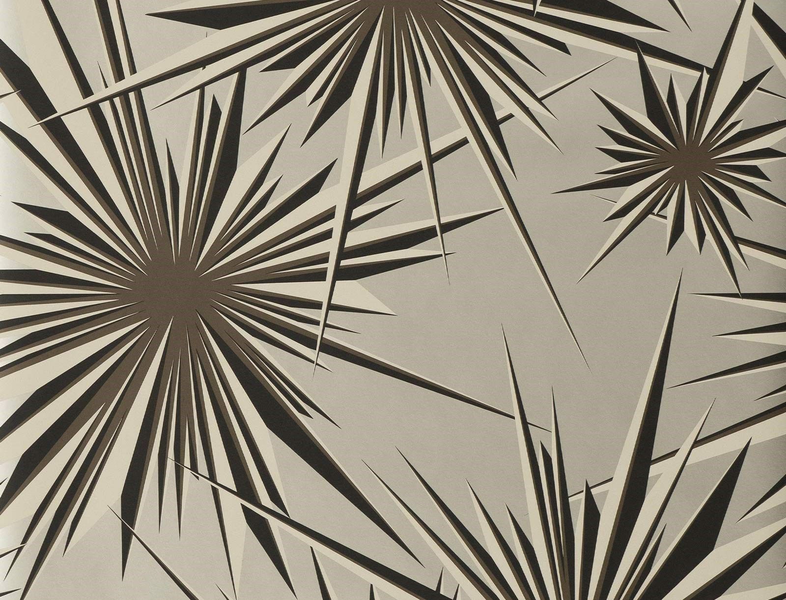 GOLDEN SUNBURST WALLPAPER (Duquette's Dawnridge Wallcovering)