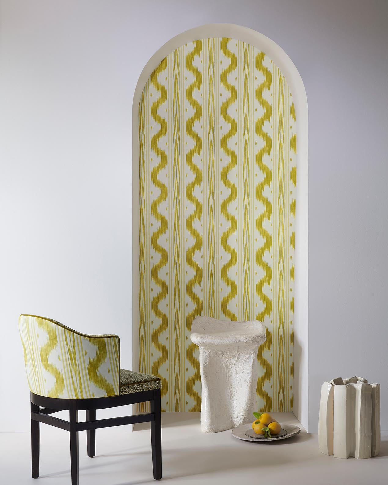 Toile de nantes intisse Celadon - Les Dessins 6