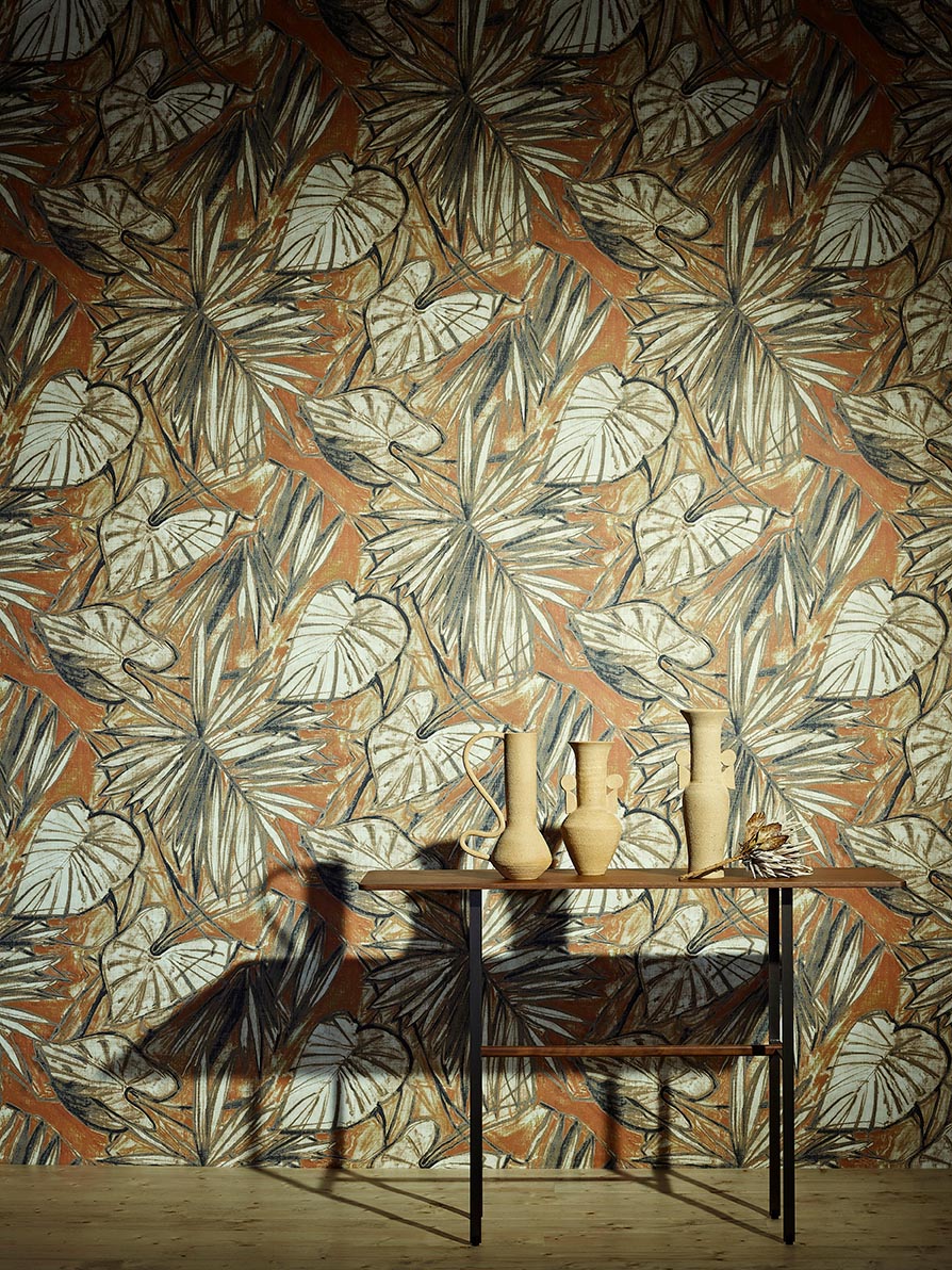 Water lily Terracotta - Les Dessins 5