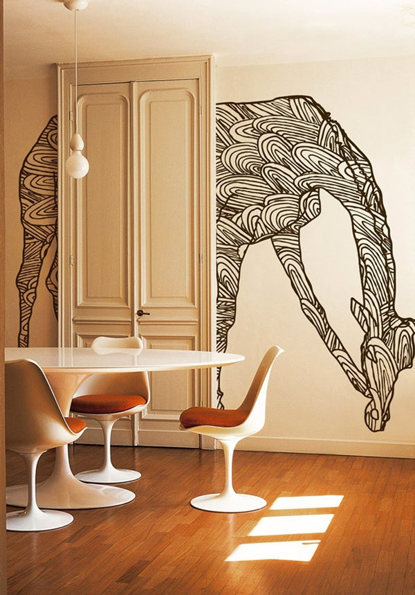 Wild giraffe
