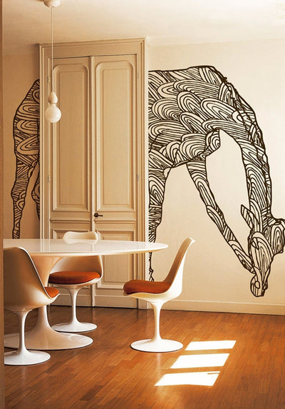 Wild giraffe